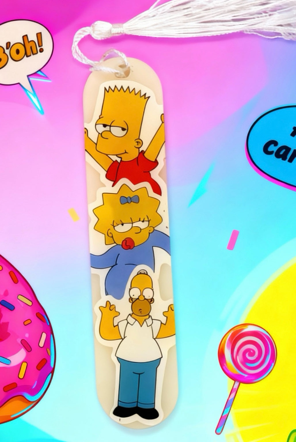 Marque-page Famille Simpson – Univers Fun & Nostalgie