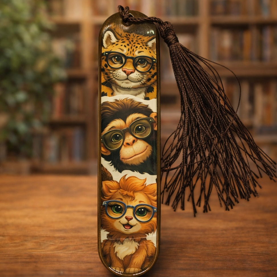 Marque-page – Animaux stylés