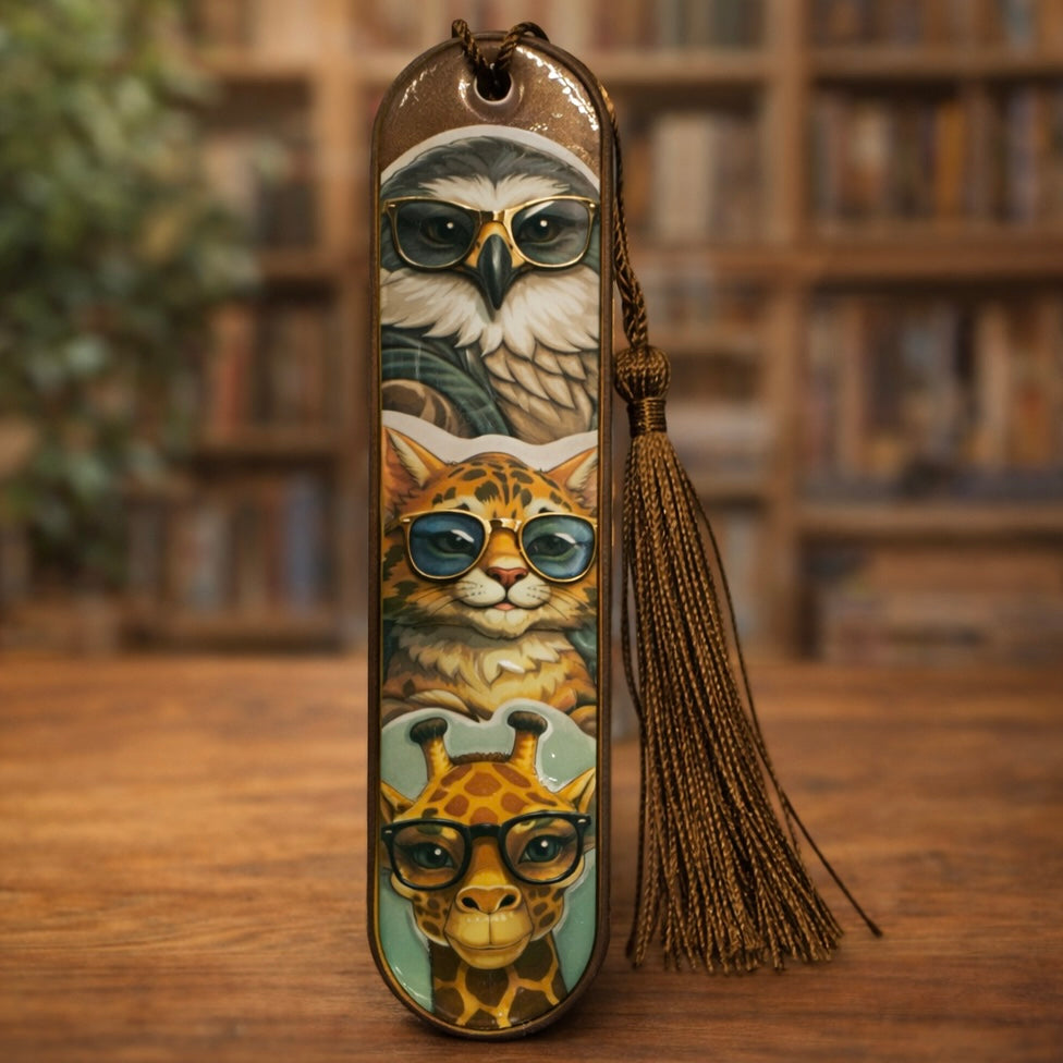 Marque-page – Animaux stylés