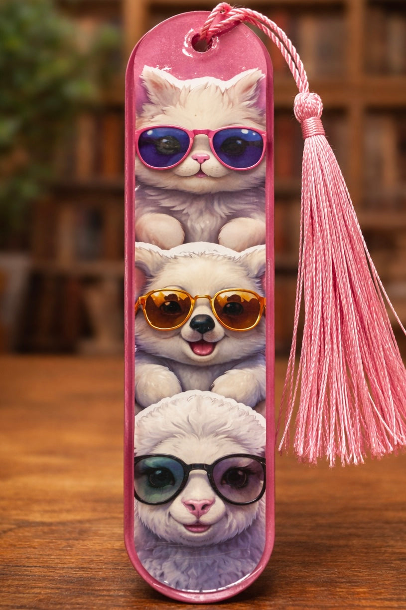 Marque-page – Animaux stylés