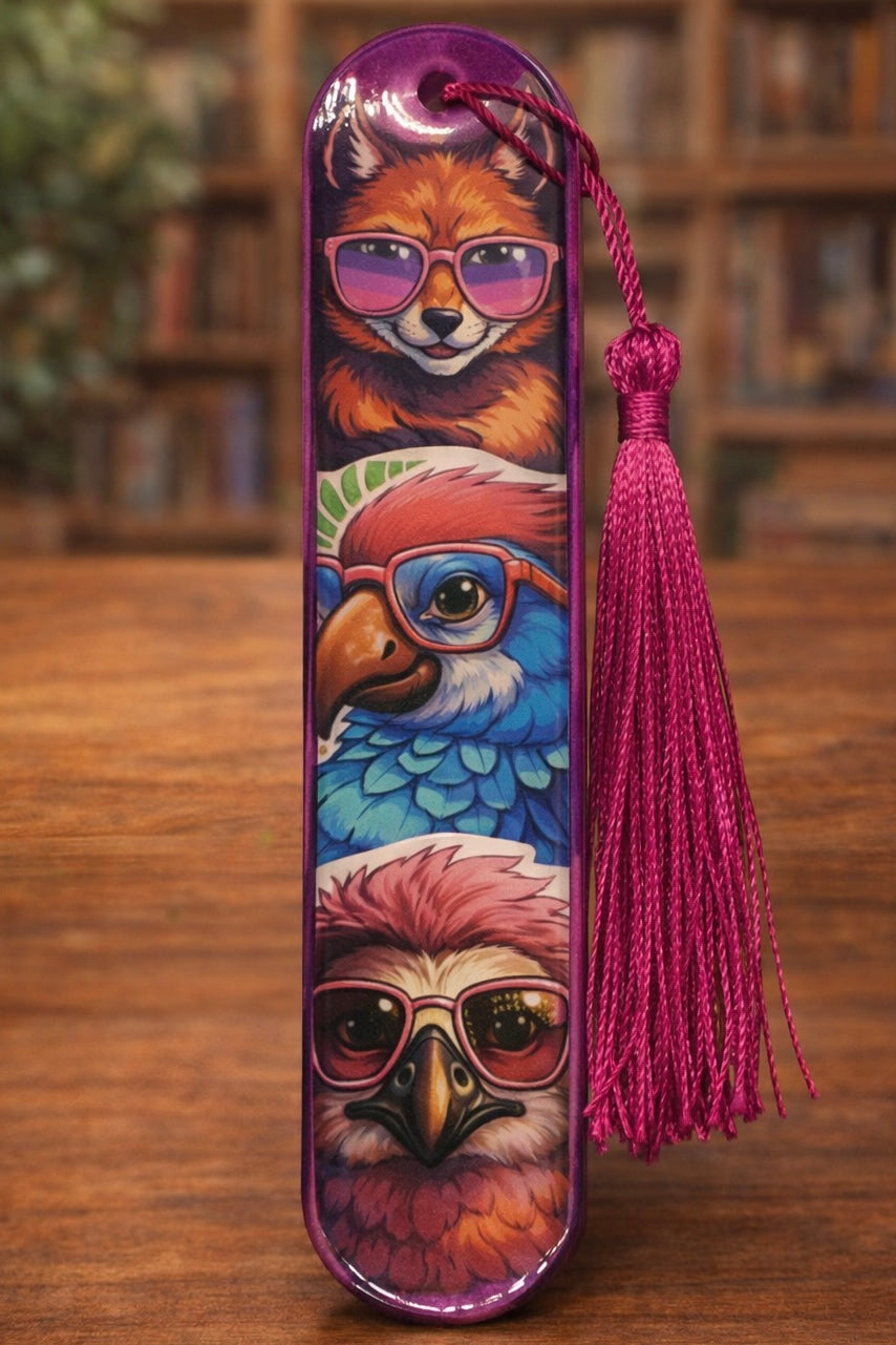 Marque-page – Animaux stylés