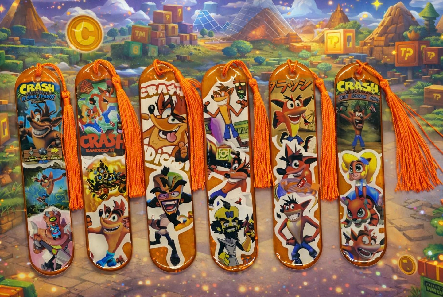 Marque-page – Crash Bandicoot