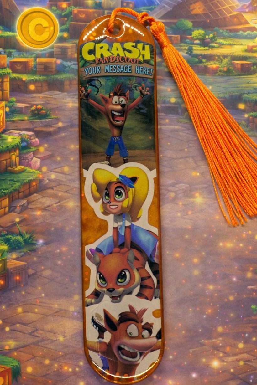 Marque-page – Crash Bandicoot