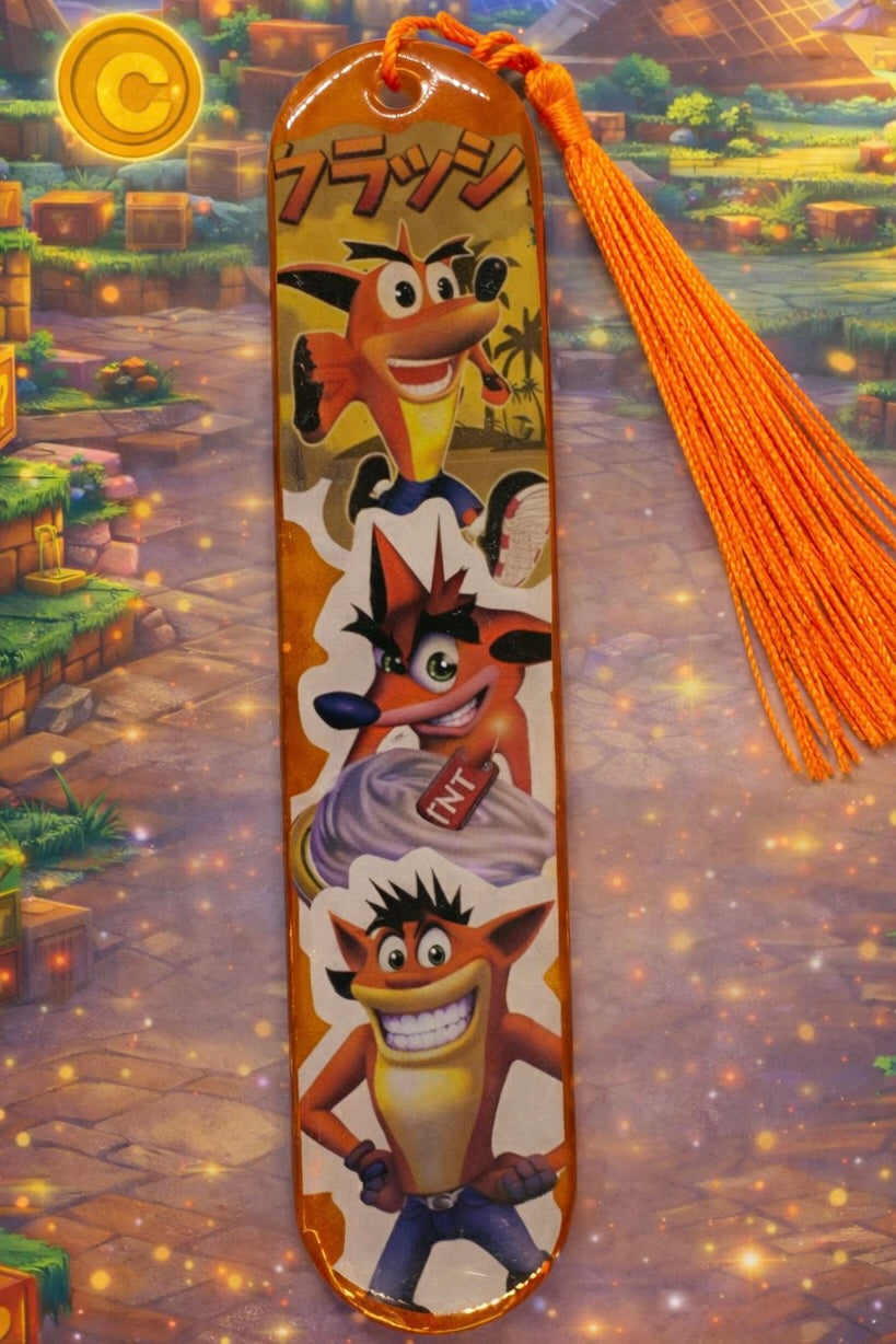 Marque-page – Crash Bandicoot