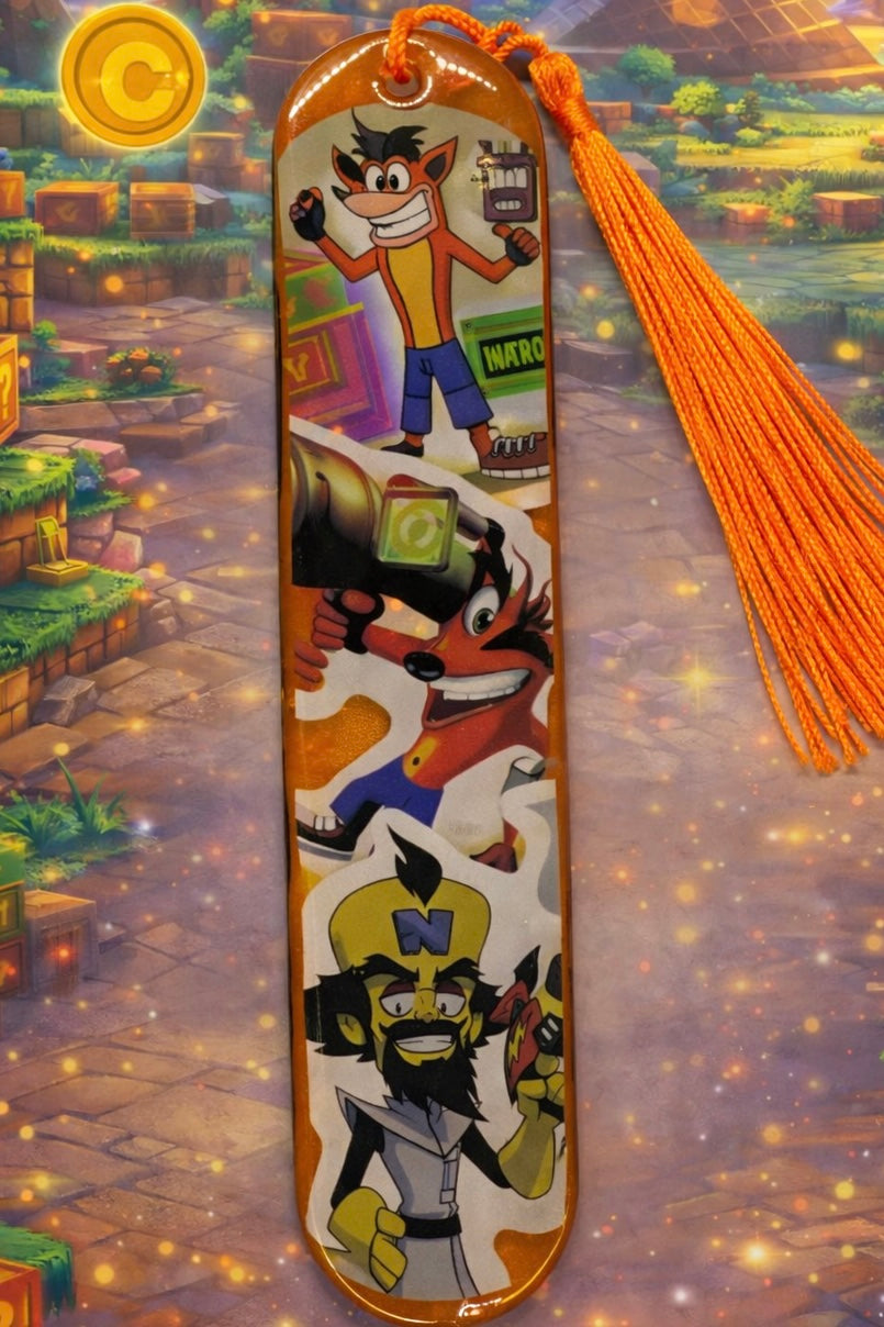 Marque-page – Crash Bandicoot