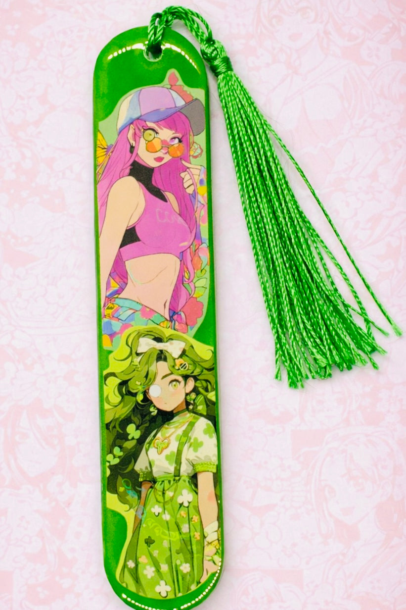 Marque-page Manga Vert – Univers japonais