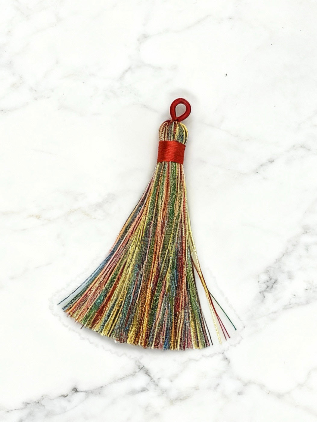 Pompon décoratif multicolore